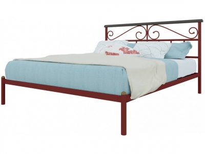 Кровать Эсмеральда красная