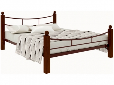 Кровать София Lux plus коричневая